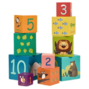 CUBO DE APILAR MONTESSORI