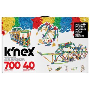 KNEX CLASSIC 700 PC 40 MODEL BUILDING SET MEGA MODELS