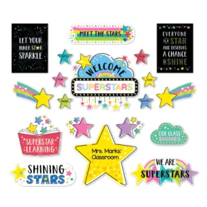 SHINE BRIGHT STAR BRIGHT BULLETIN BOARD