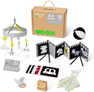 CAJA MONTESSORI DE 0-2  MESES - PLAY BOX