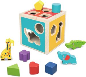 CUBO CLASIFICADOR DE ANIMALES - ANIMAL SHAPE SORTER