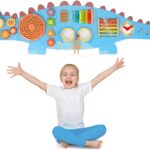 TABLERO DE ACTIVIDADES DE PARED DINOSAURIO - WALL TOY