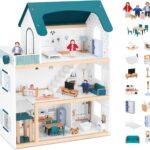 71bgXtH67uL._AC_SL1500_ CASA DE MUNECAS DE MADERA - DOLL HOUSE