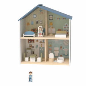 CASA DE MUÑECAS DE MADERA - DOLL HOUSE