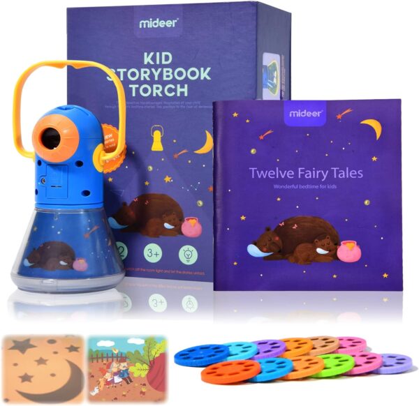 711xEOUDrnL._AC_SL1500_ PROYECTOR Y LIBRO DE CUENTOS CLASICOS - KIDS STORYBOOK TORCH