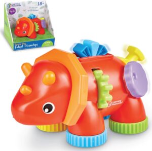 DINO SENSORIAL - TRACY THE FIDGET TRICERATOPS
