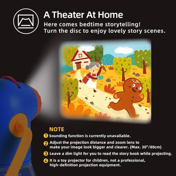 71nt6CusF2L._AC_SL1500_ PROYECTOR Y LIBRO DE CUENTOS CLASICOS - KIDS STORYBOOK TORCH