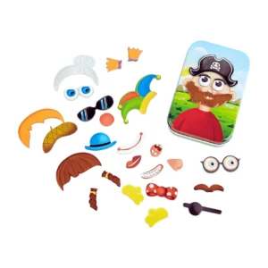 JUEGO DE BOLSILLO CARAS GRACIOSAS - MAGNETIC FUNNY FACE