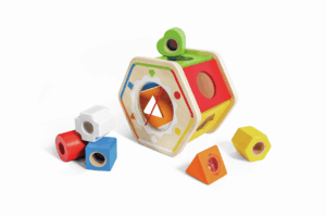 ENCAJE DE FIGURAS GEOMETRICAS - WOODEN WONDER SHAPE SORTER