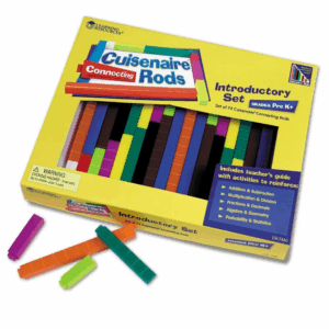 REGLETAS CUISENAIRE SET INTRODUCTORIO - CONNECTING CUISENAIRE RODS INTRODUCTORY SET