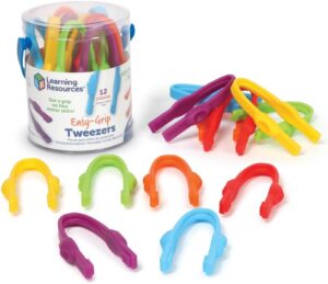 PINZAS PARA PREESCOLARES - EASY GRIP PRESCHOOL TWEEZERS