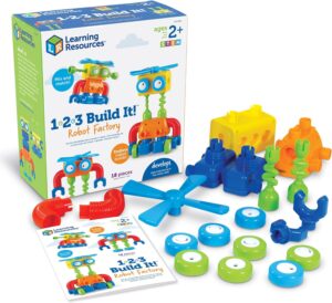 811iV3KMcJL._AC_SL1500_ SET DE ACTIVIDADES PARA CONSTRUIR - BUILD IT ROBOT FACTORY
