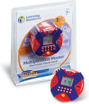 JUEGO ELECTRONICO DE MULTIPLICACION - MASTER ELECTRONIC FLASH CARD
