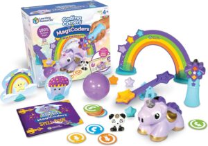 UNICORNIO PARA CODIFICAR - CODING CRITTERS MAGICODERS SKYE THE UNICORN