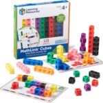 CUBOS MATEMATICOS SET PRE ESCOLAR - MATHLINK CUBES EARLY MATH ACTIVITY SET