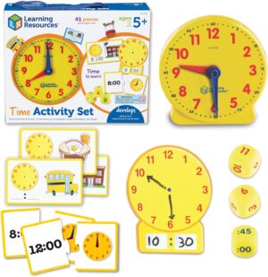 SET DE ACTIVIDADES EL TIEMPO - TIME ACTIVITY SET