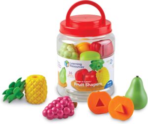 FRUTAS PARA ENCAJAR- SNAP N LEARN FRUIT SHAPERS