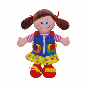 NIÑA APRENDIZAJE TELA