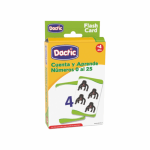 TARJETAS CUENTA/APRENDE 0 25 12X8CM