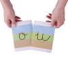 TARJETAS ESCRITURA ABECEDARIO 17X12CM - FLASHCARDS