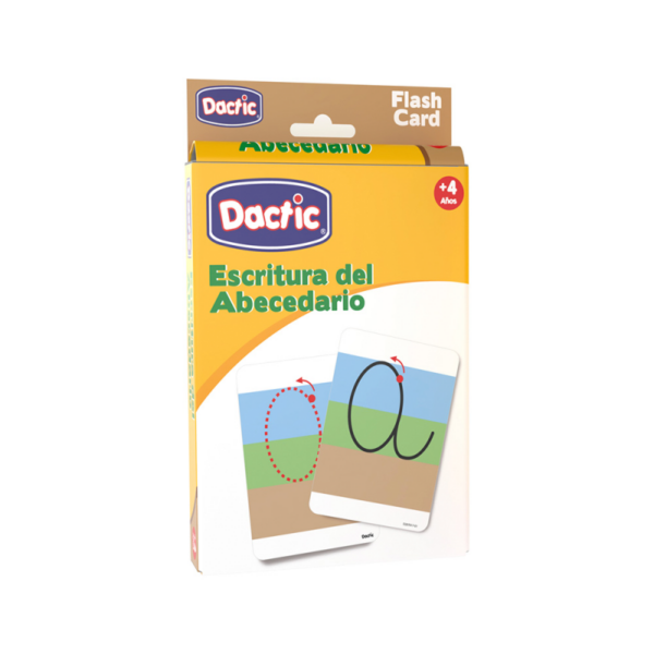 TARJETAS ESCRITURA ABECEDARIO 17X12CM - FLASHCARDS