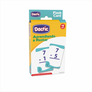 TARJETAS APRENDIENDO A RESTAR 12X8CM