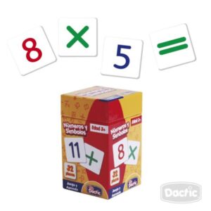 NUMERO Y SIMBOLO MATEMATICO CARTON