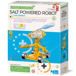 ROBOT QUE FUNCIONA CON SAL - SALT POWERED ROBOT