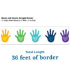 BORDES CON DISEÑOS DE MANOS CON CORAZÓN  - HANDS WITH HEARTS BORDERS