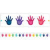 BORDES CON DISEÑOS DE MANOS CON CORAZÓN  - HANDS WITH HEARTS BORDERS