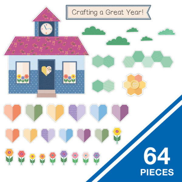 TABLÓN DE ANUNCIOS - CRAFTY AND COOL CRAFTING A GREAT YEAR  BULLETIN BOARD SET