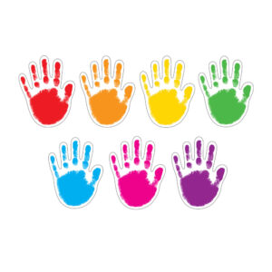 RECORTES DE HUELLAS DE MANOS - HANDPRINTS CUTOUTS