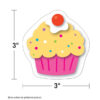 MINI CUPCAKES RECORTADOS - CUPCAKES MINI CUTOUTS
