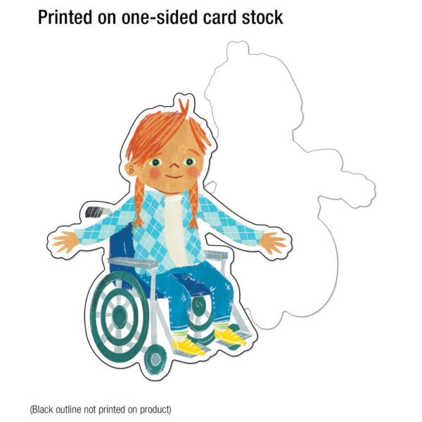 TODOS SON BIENVENIDOS RECORTABLES DE NIÑOS - ALL ARE WELCOME KIDS CUT OUTS