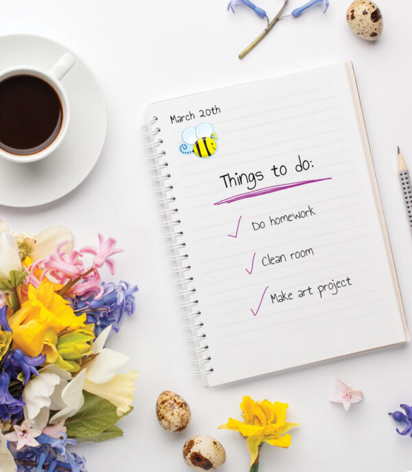 PEGATINAS CON FORMA DE ABEJAS - BEES SHAPE STICKERS