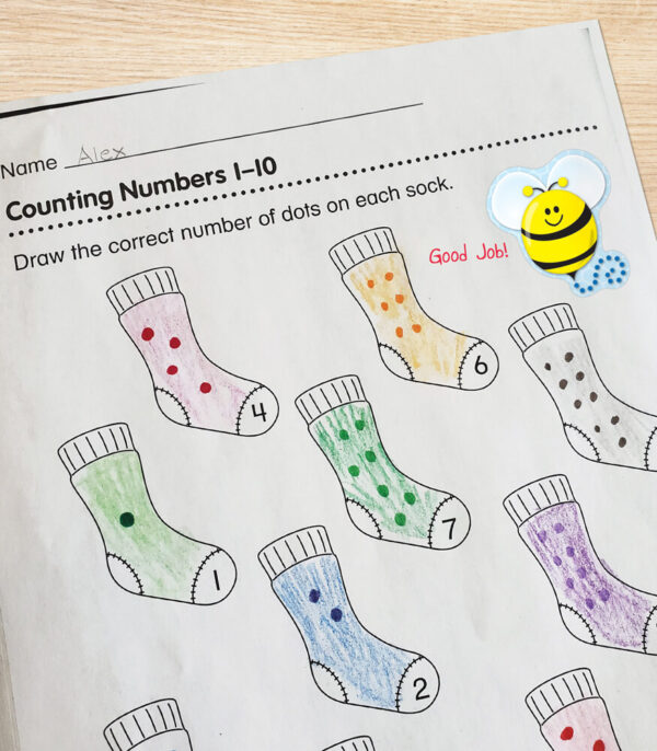 PEGATINAS CON FORMA DE ABEJAS - BEES SHAPE STICKERS