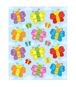 PEGATINAS CON FORMA DE MARIPOSAS - BUTTERFLIES SHAPE STICKERS