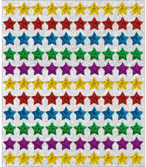 SELLOS GRÁFICOS MULTICOLOR DE ESTRELLAS - STARS MULTICOLOR CHART SEALS
