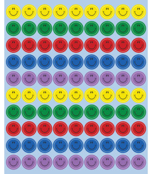 SONRISAS SELLOS DE GRÁFICO MULTICOLOR - SMILES MULTICOLOR CHART SEALS