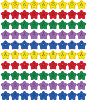 TABLA DE SELLOS: ESTRELLAS SONRIENTES - SMILING STARS CHART SEALS