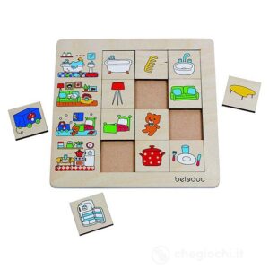ROMPECABEZAS DE PARTES DE LA CASA - SORTING SET ACTIVITIES