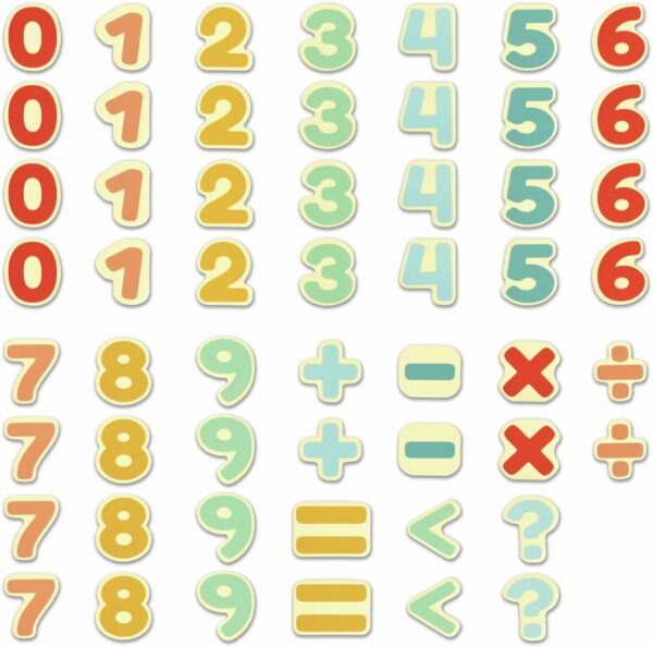 NUMEROS MAGNETICOS - MAGNETIC NUMBERS