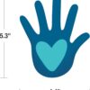 UN MUNDO CON MANOS Y CORAZONES RECORTABLES - ONE WORLD HANDS WITH HEARTS CUT OUTS