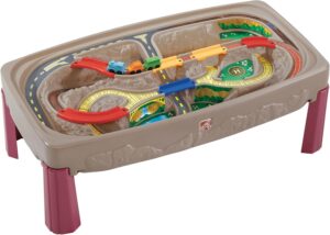 MESA DEL TREN - DELUXE CANYON ROAD TRAIN AND TRACK TABLE