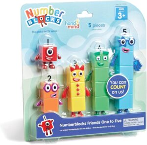PERSONAJES 1 AL 5 - NUMBERBLOCKS 1-5 FIGURES