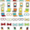 DECORACIÓN HIPSTER -  HIPSTER GEAR MINI CUT OUTS