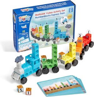 TREN DE ACTIVIDADES NUMBERBLOCKS - MATHLINK CUBES NUMBERBLOCKS EXPRESS TRAIN ACTIVITY SET