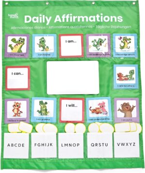 ORGANIZADOR -  DAILY AFIRMATIONS POCKET CHART
