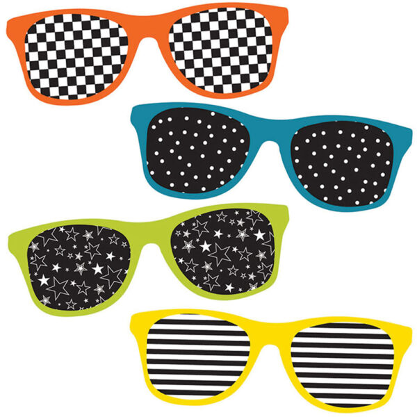 DECORACIÓN CON DISEÑO DE LENTES DE SOL - SCHOOL POP SUNGLASSES MINI