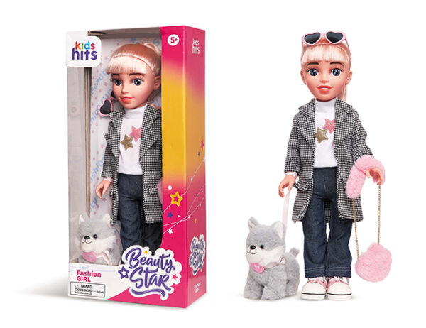 MUÑECA DE MODA - BEAUTY STAR FASHION GIRL
